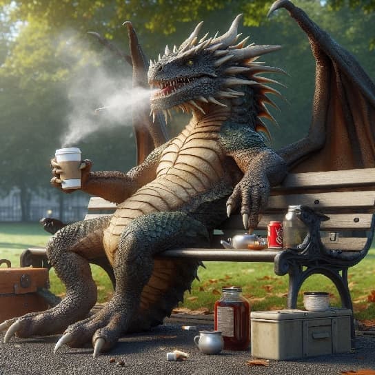 Dragon in the Park